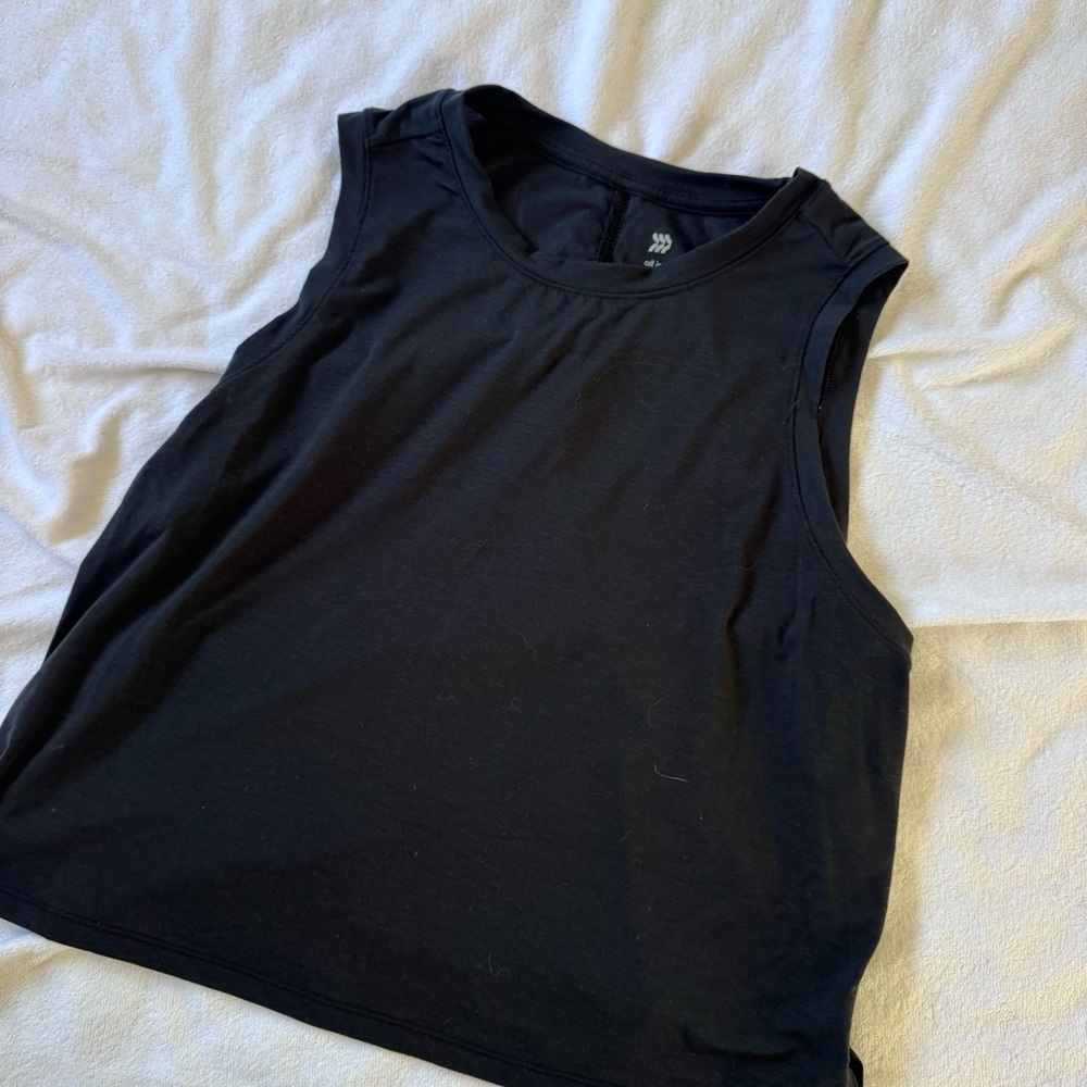 All in Motion Black Tank Top